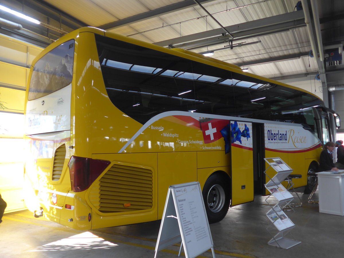 (199'574) - Oberland Reisen, Thun - Nr. 22/BE 92'977 - Setra (ex AVG Grindelwald Nr. 22) am 25. November 2018 in Thun, Garage STI