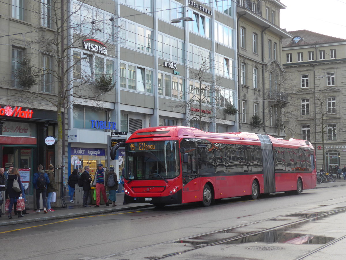 (199'903) - Bernmobil, Bern - Nr. 889/BE 832'889 - Volvo am 10. Dezember 2018 beim Bahnhof Bern