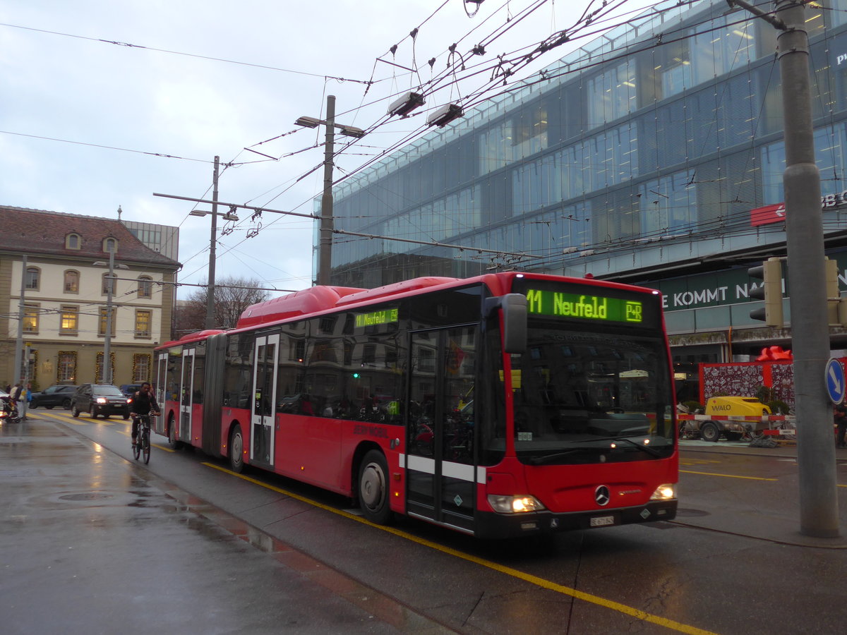 (199'928) - Bernmobil, Bern - Nr. 845/BE 671'845 - Mercedes am 10. Dezember 2018 beim Bahnhof Bern