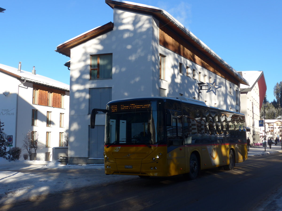 (200'273) - PostAuto Graubnden - GR 170'439 - Volvo am 26. Dezember 2018 in Lenzerheide, Voa Principale