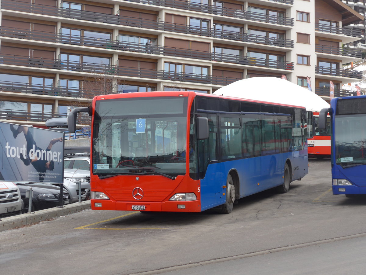 (200'358) - Lathion, Sion - Nr. 5/VS 24'726 - Mercedes (ex Chrisma, St. Moritz Nr. 1) am 30. Dezember 2018 in Haute-Nendaz, Tlcabine