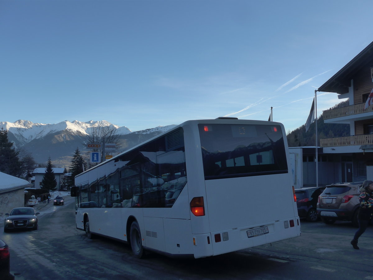 (200'414) - Buchard, Leytron - Nr. 66/VS 216'705 - Mercedes (ex MBC Morges Nr. 71) am 30. Dezember 2018 in Ovronnaz, Post