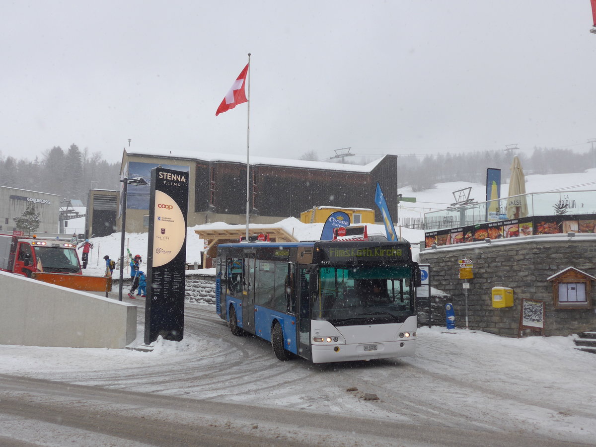 (200'577) - Stuppan, Flims - GR 52'280 - Neoplan (ex Demarmels, Salouf; ex Ming, Sils-Maria) am 2. Januar 2019 in Flims, Bergbahnen