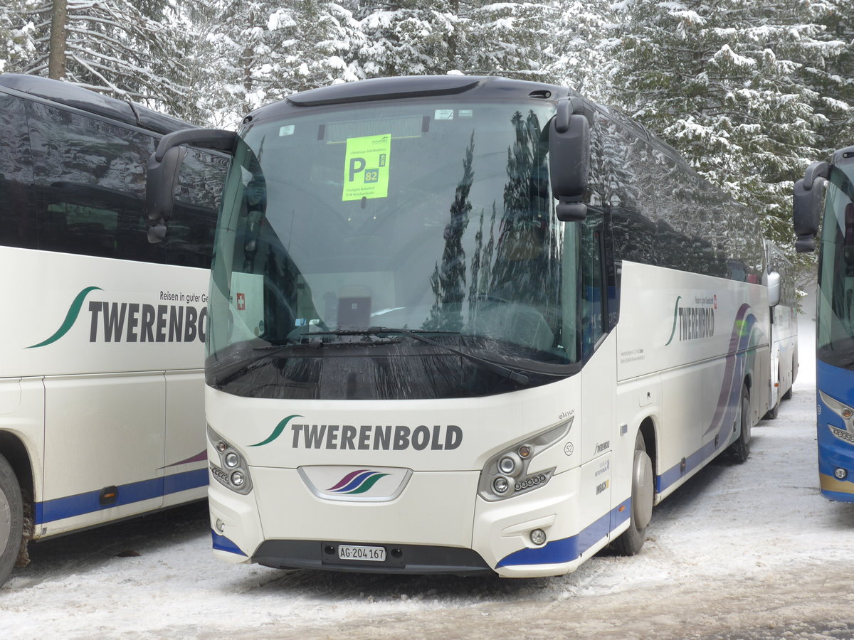 (200'920) - Twerenbold, Baden - Nr. 52/AG 204'267 - VDL am 12. Januar 2019 in Adelboden, Unter dem Birg