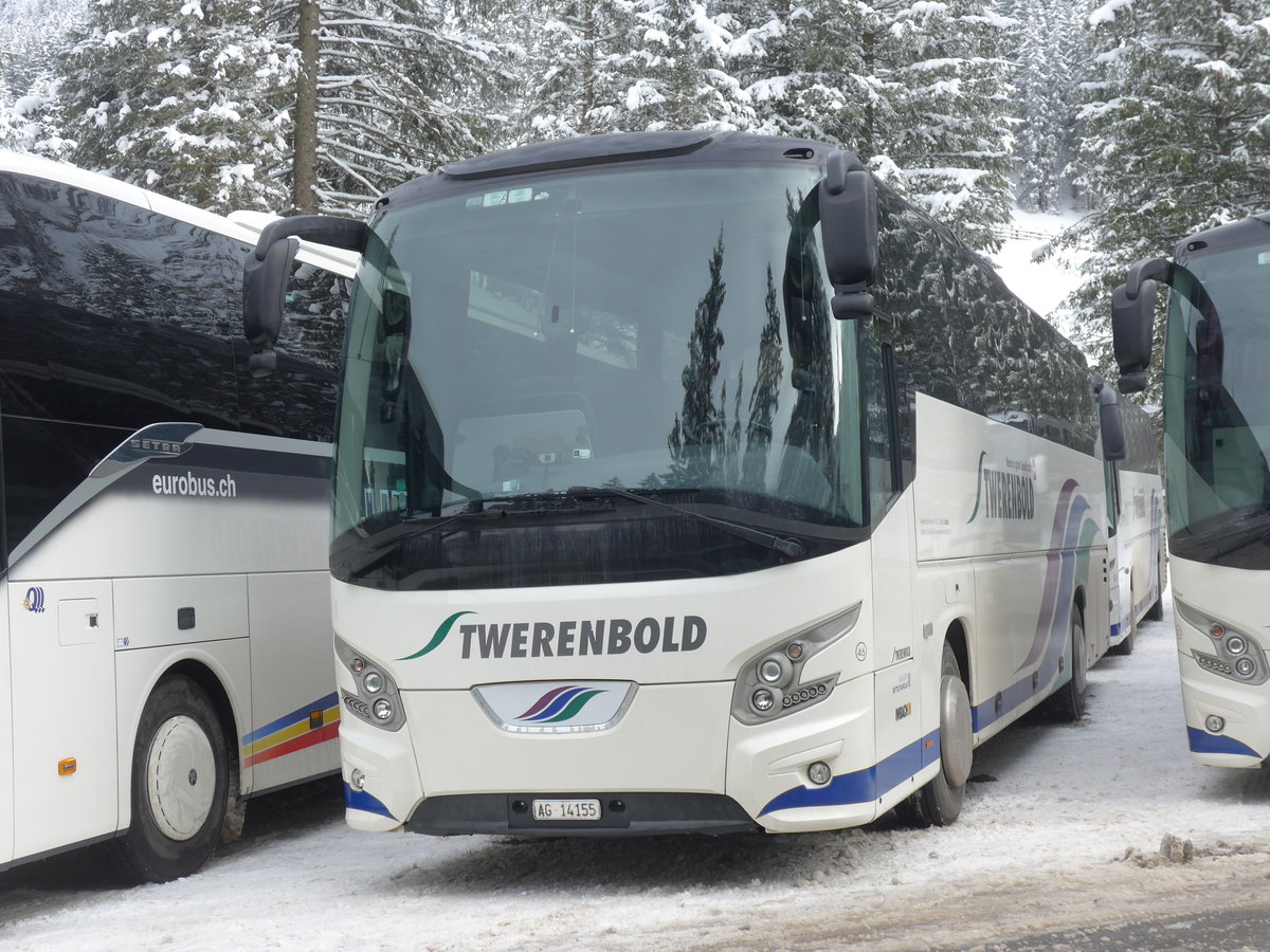 (200'921) - Twerenbold, Baden - Nr. 46/AG 14'155 - VDL am 12. Januar 2019 in Adelboden, Unter dem Birg