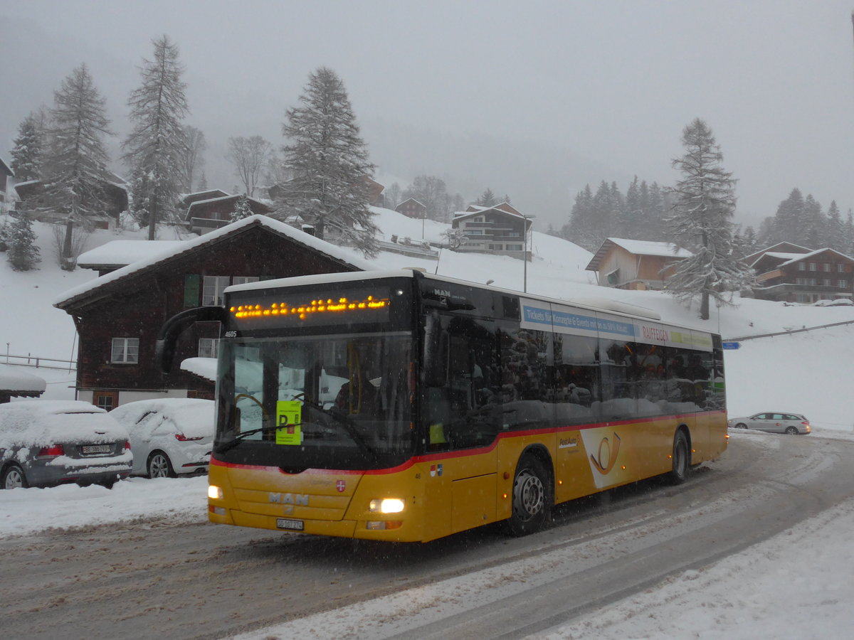 (201'036) - Wyss, Boningen - Nr. 46/SO 107'274 - MAN am 13. Januar 2019 in Adelboden, Oey