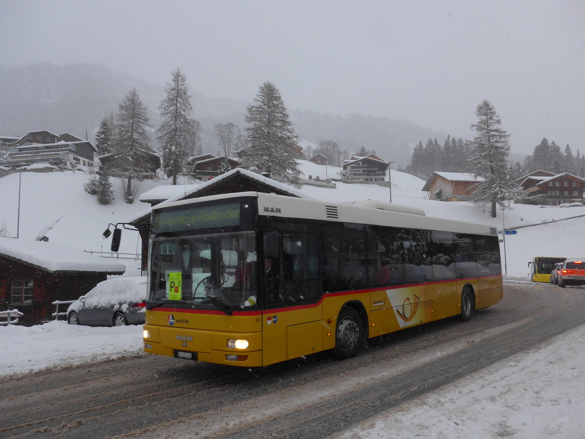 (201'070) - Wyss, Boningen - Nr. 34/SO 121'746 - MAN am 13. Januar 2019 in Adelboden, Oey