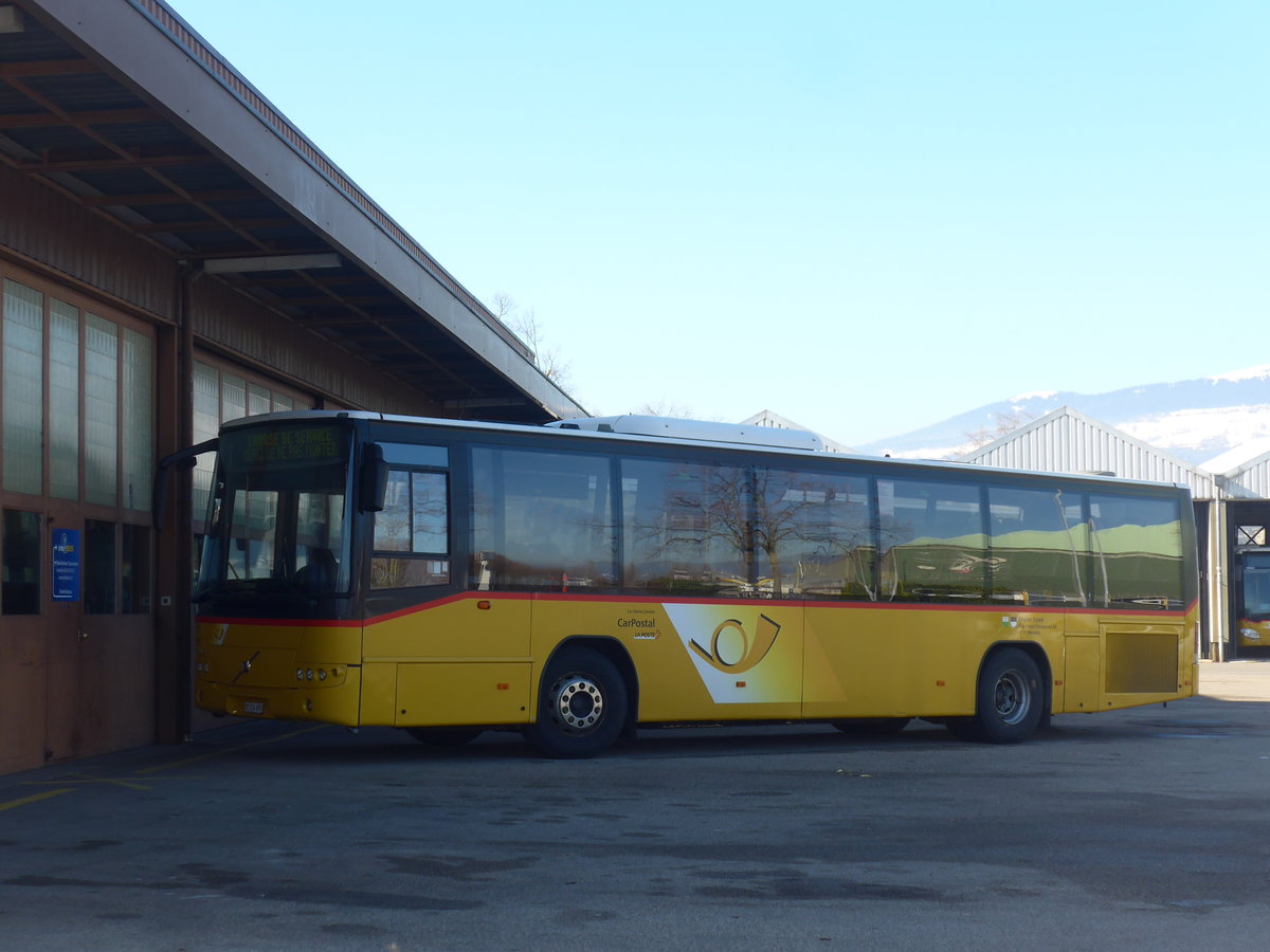 (201'632) - Faucherre, Moudon - Nr. 303/VD 534'993 - Volvo (ex Rod, Oron-la-Ville) am 16. Februar 2019 in Yverdon, Postgarage