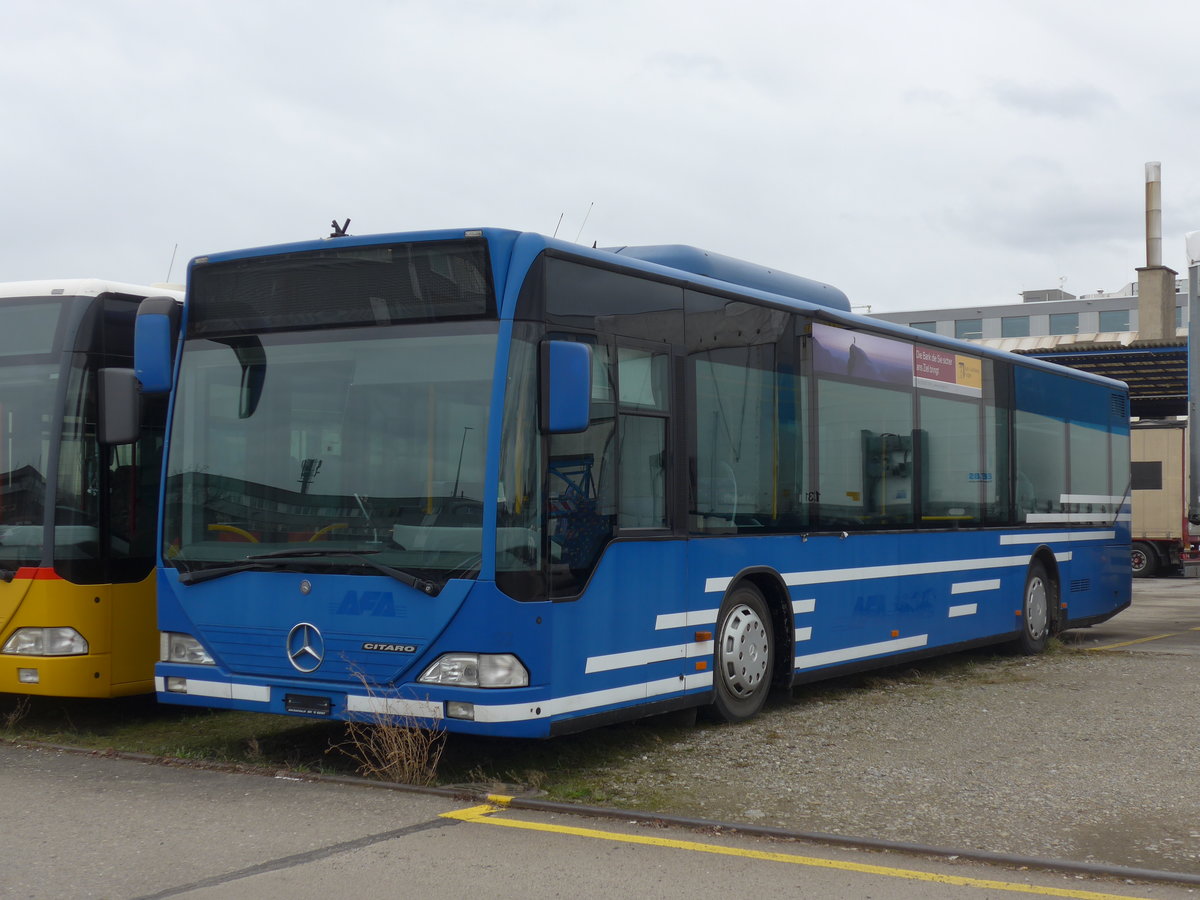 (201'951) - AFA Adelboden - Nr. 92 - Mercedes (ex Nr. 4) am 4. Mrz 2019 in Frauenfeld, Langdorfstrasse