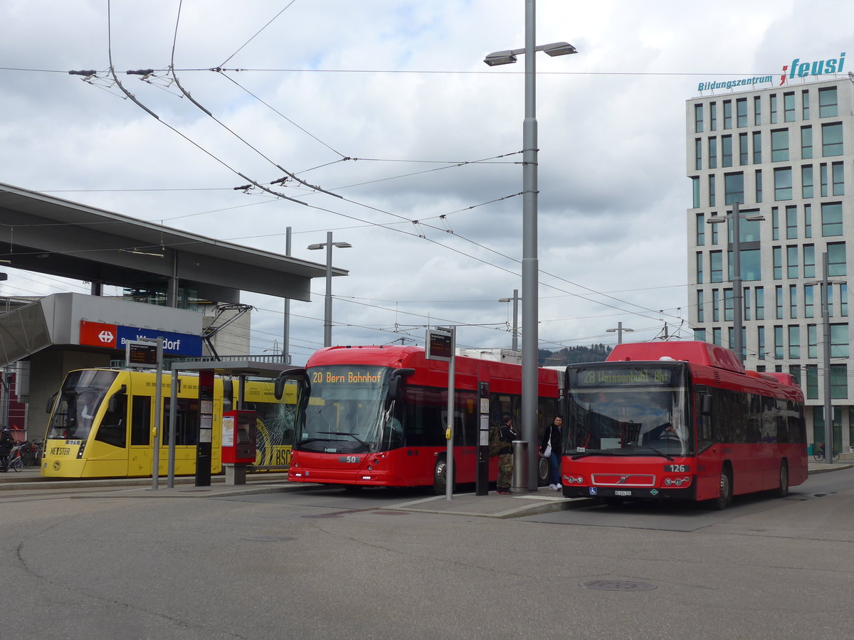 (202'507) - Bernmobil, Bern - Nr. 126/BE 624'126 - Volvo am 18. Mrz 2019 in Bern, Wankdorf