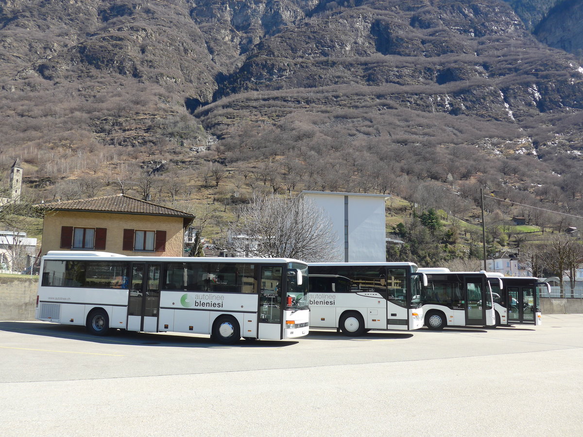 (202'570) - ABl Biasca - Nr. 20/TI 231'020 - Setra (ex AAGU Altdorf Nr. 33) am 19. Mrz 2019 in Biasca, Garage