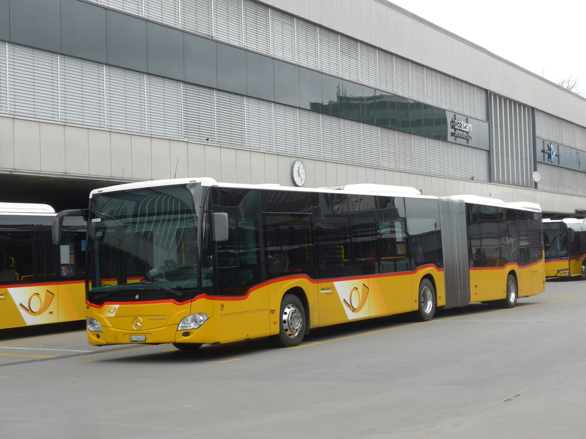 (203'502) - PostAuto Bern - Nr. 631/BE 734'631 - Mercedes am 7. April 2019 in Bern, Postautostation