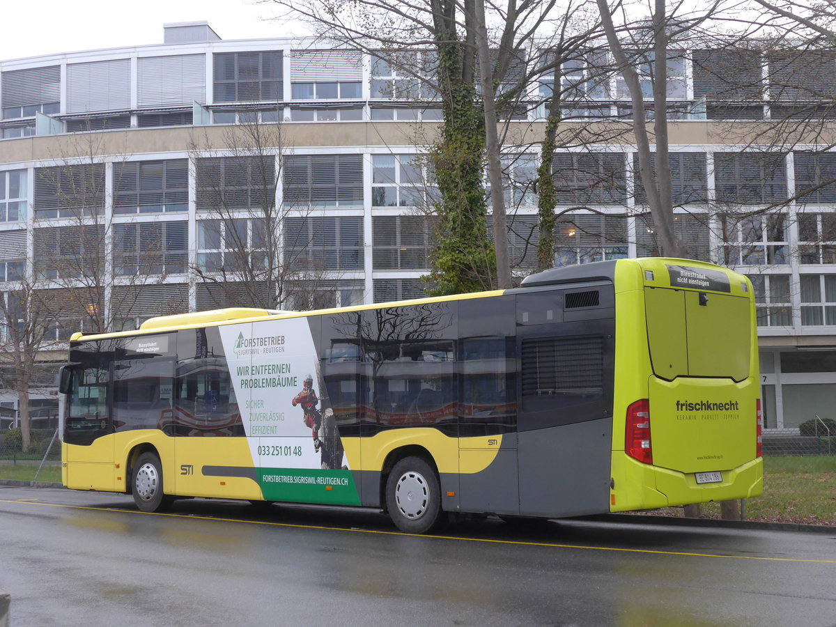 (203'554) - STI Thun - Nr. 186/BE 804'186 - Mercedes am 10. April 2019 bei der Schifflndte Thun