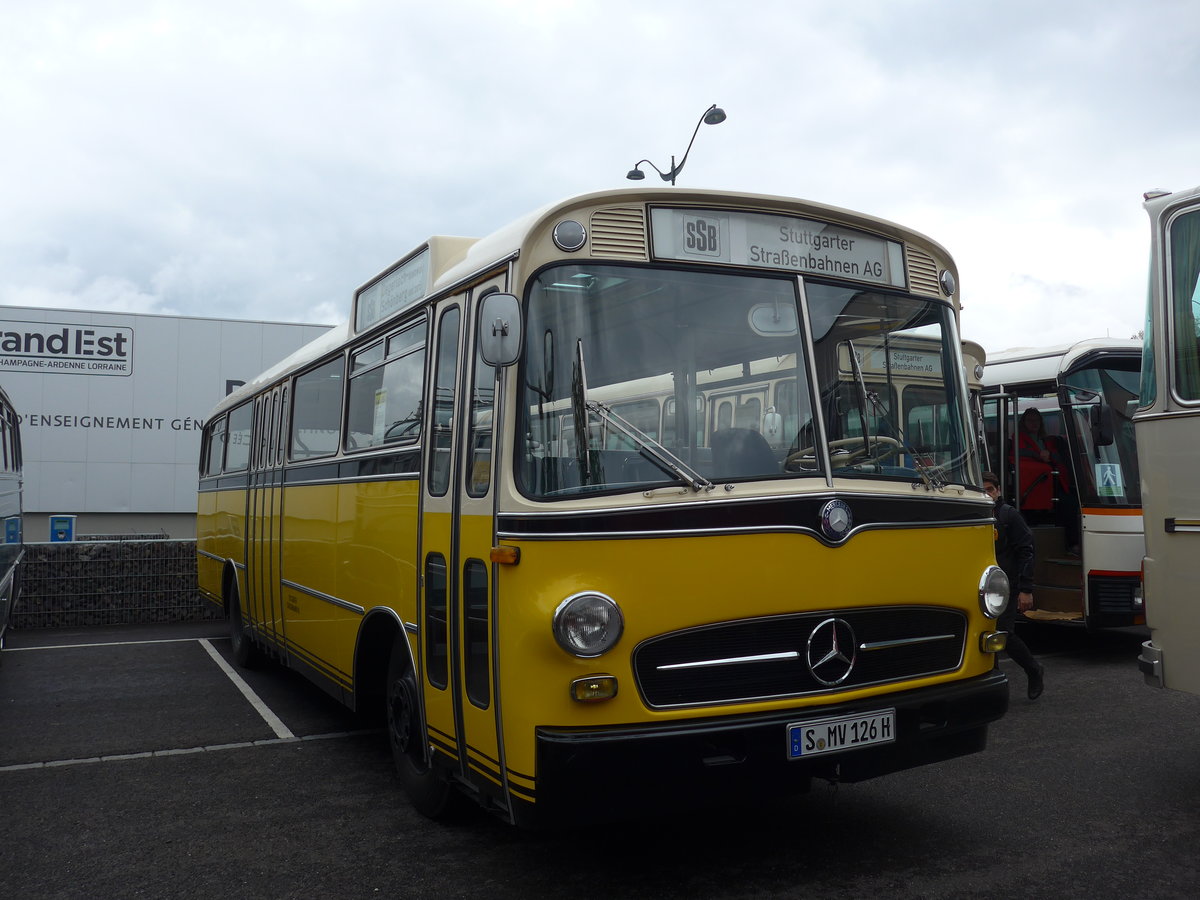 (203'956) - Aus Deutschland: SSB Stuttgart - S-MV 126H - Mercedes am 26. April 2019 in Haguenau, Parkplatz