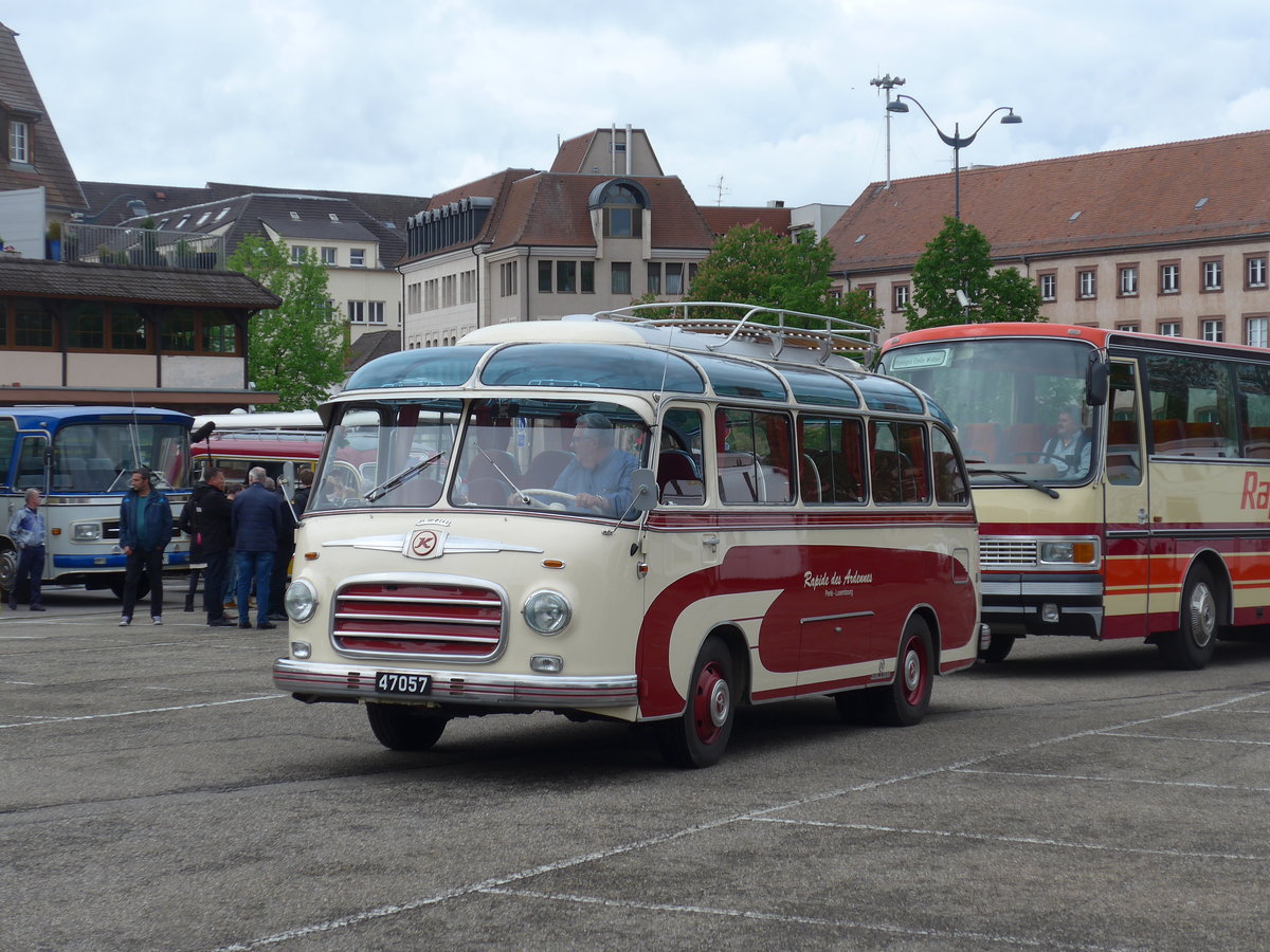 (203'991) - Aus Luxemburg: Rapide des Ardennes, Perl - 47'057 - Setra am 26. April 2019 in Haguenau, Parkplatz