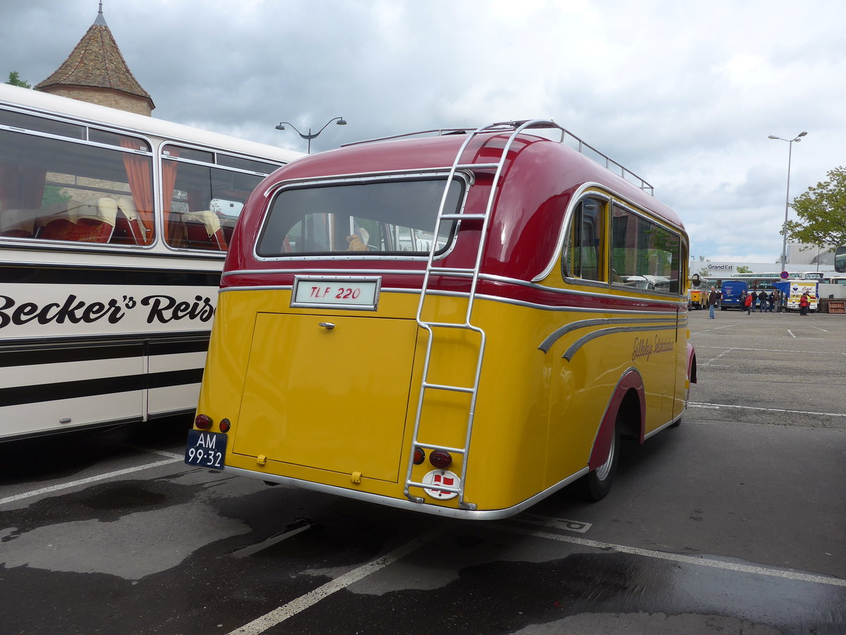 (204'027) - Aus Holland: Spierings, Rijkevoort - AM-99-32 - Opel (ex Gilleleje, DK-Selskabsbus) am 26. April 2019 in Haguenau, Parkplatz