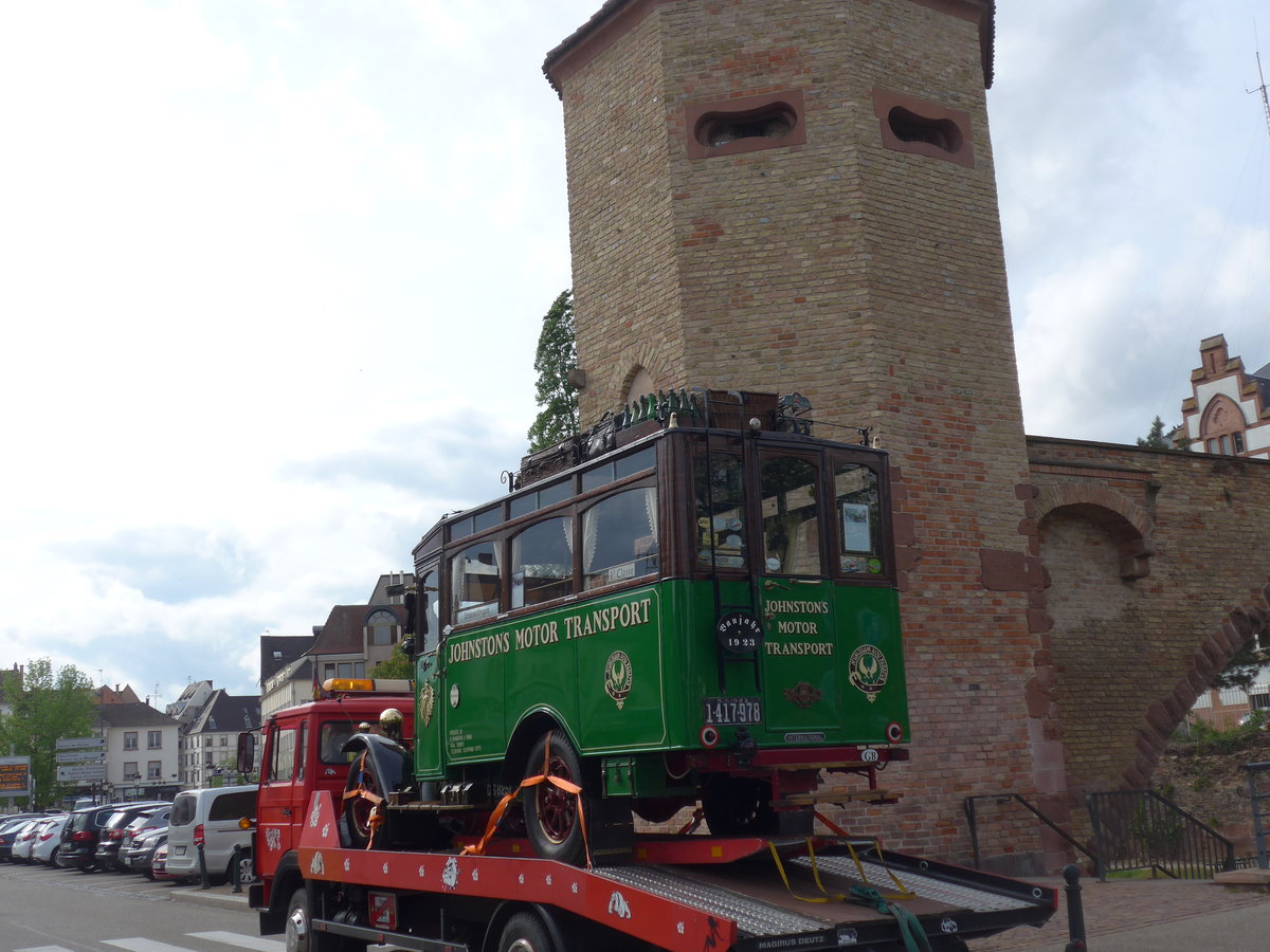 (204'055) - Aus Deutschland: Gross - DON 0754 - International (ex Johnston, GB-Richmond) am 26. April 2019 in Haguenau, Parkplatz