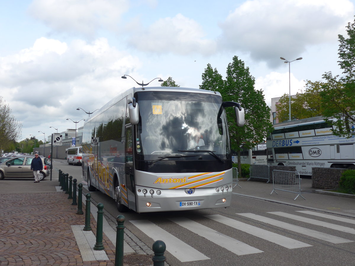 (204'064) - Antoni, Haguenau - DV 590 TX - Temsa am 26. April 2019 in Haguenau, Parkplatz