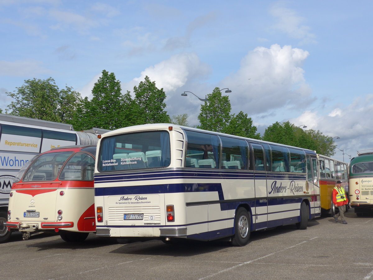 (204'071) - Aus Deutschland: Anders, Mnchen - DGF-TI 77H - Neoplan am 26. April 2019 in Haguenau, Parkplatz