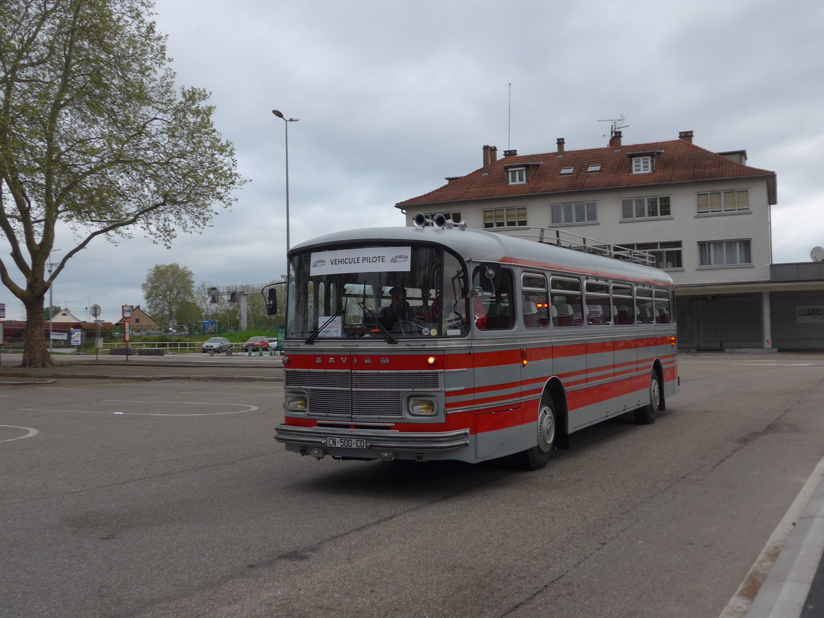 (204'148) - Bonnaud, Cavaillon - CN 500 CD - Saviem (ex Comtadins, Carpentras) am 27. April 2019 beim Bahnhof Haguenau