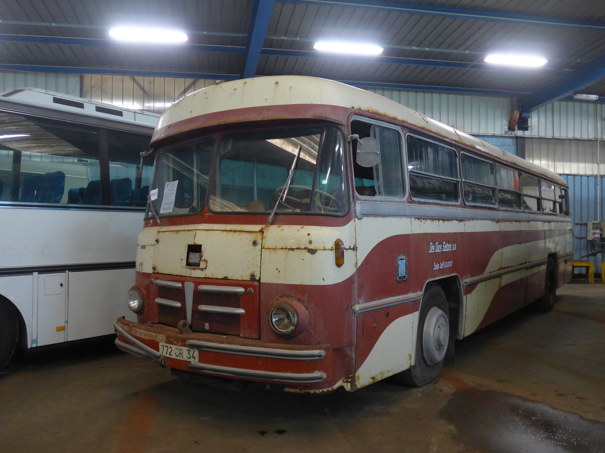 (204'295) - Les Cars Stois, Ste (AAF) - Nr. 11/772 CR 34 - Berliet am 27. April 2019 in Wissembourg, Museum