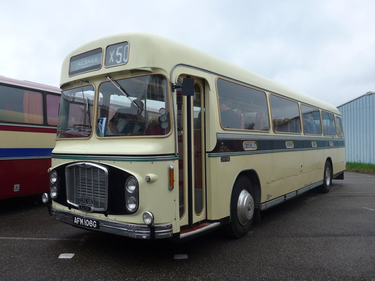 (204'378) - Aus England: Crosville, Colwyn Bay - Nr. CRG 106/AFM 106 G - Bristol am 27. April 2019 in Wissembourg, AAF-Museum