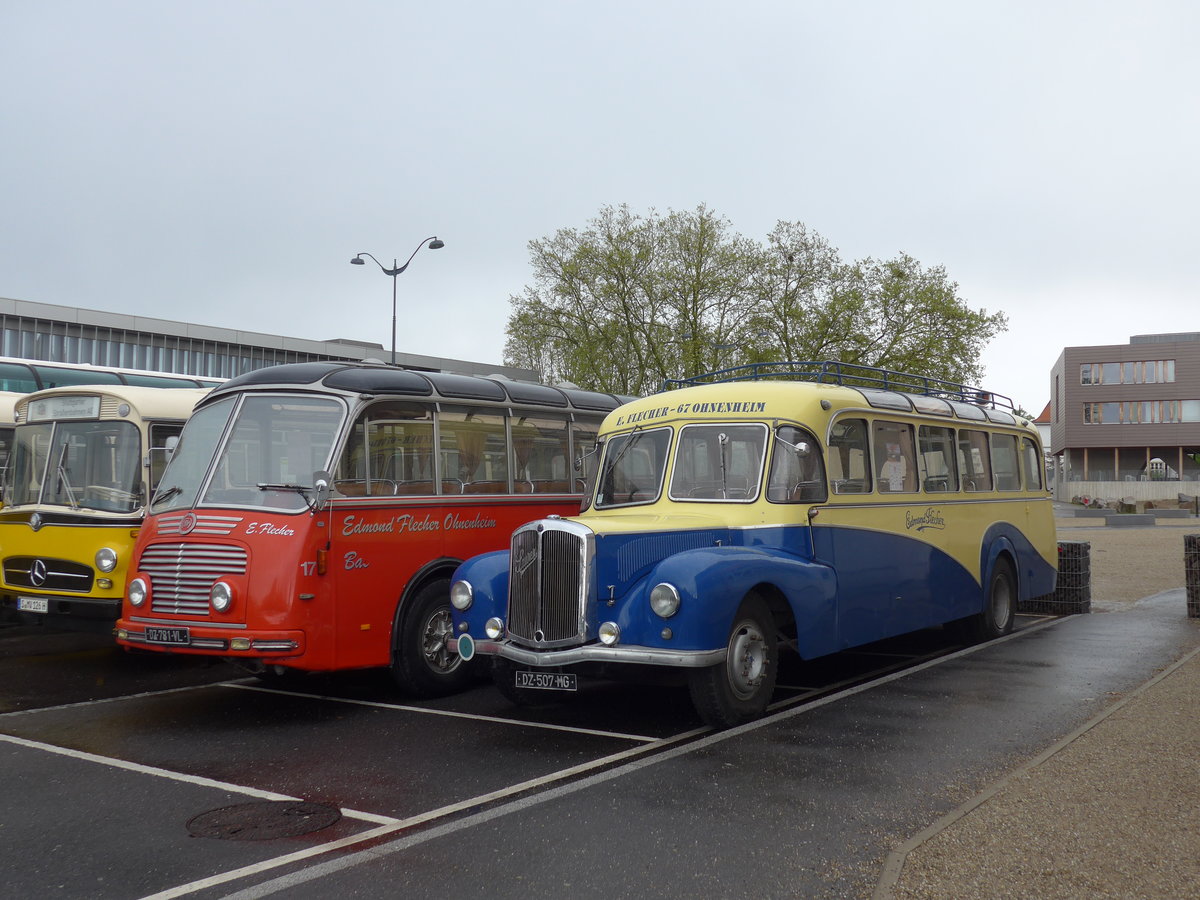 (204'391) - Flecher, Ohnenheim - DZ 507 MG - Saurer/Di Rosa am 27. April 2019 in Haguenau, Parkplatz