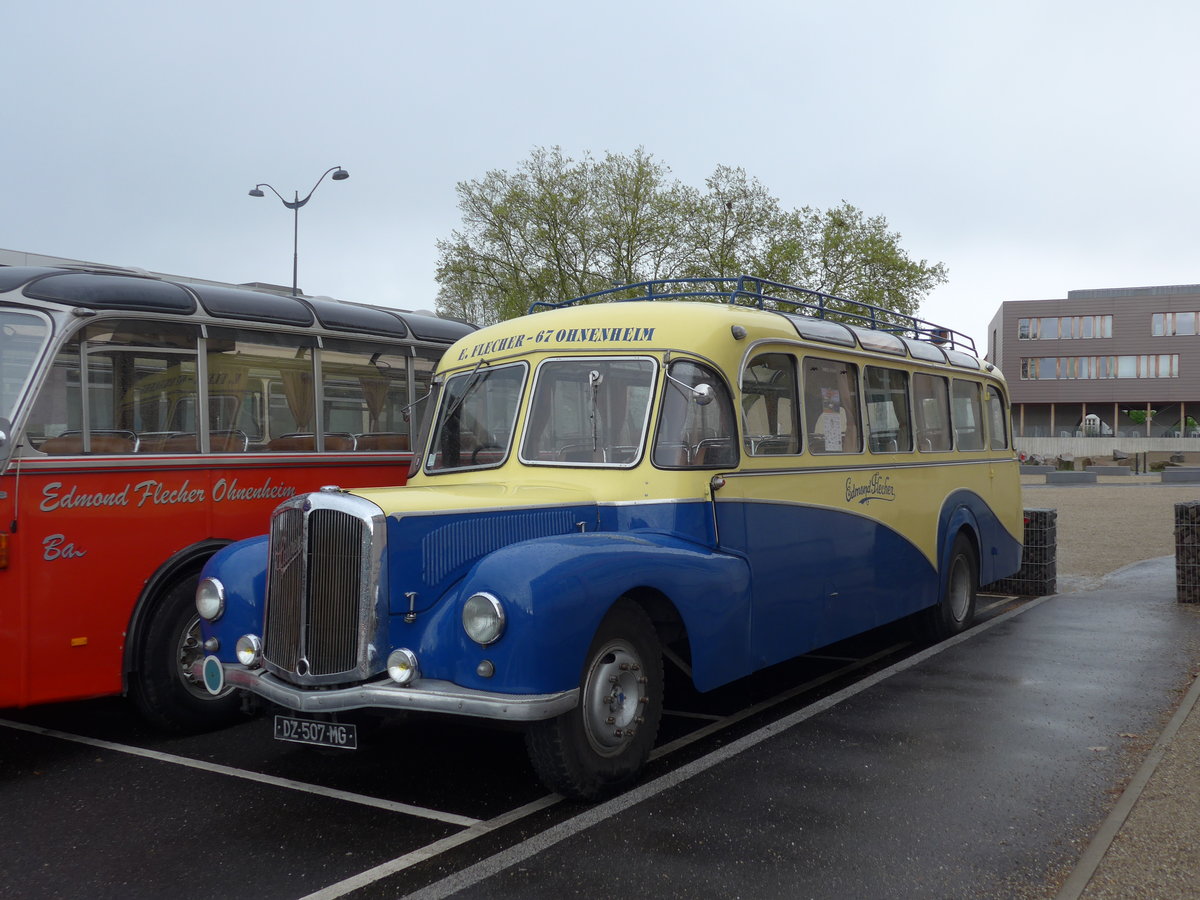 (204'392) - Flecher, Ohnenheim - DZ 507 MG - Saurer/Di Rosa am 27. April 2019 in Haguenau, Parkplatz