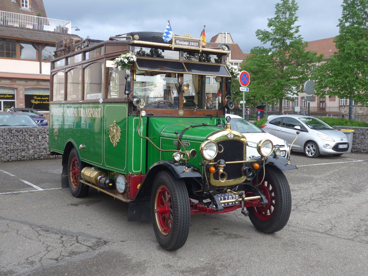 (204'471) - Aus Deutschland: Gross - DON 0754 - International (ex Johnston, GB-Richmond) am 28. April 2019 in Haguenau, Parkplatz