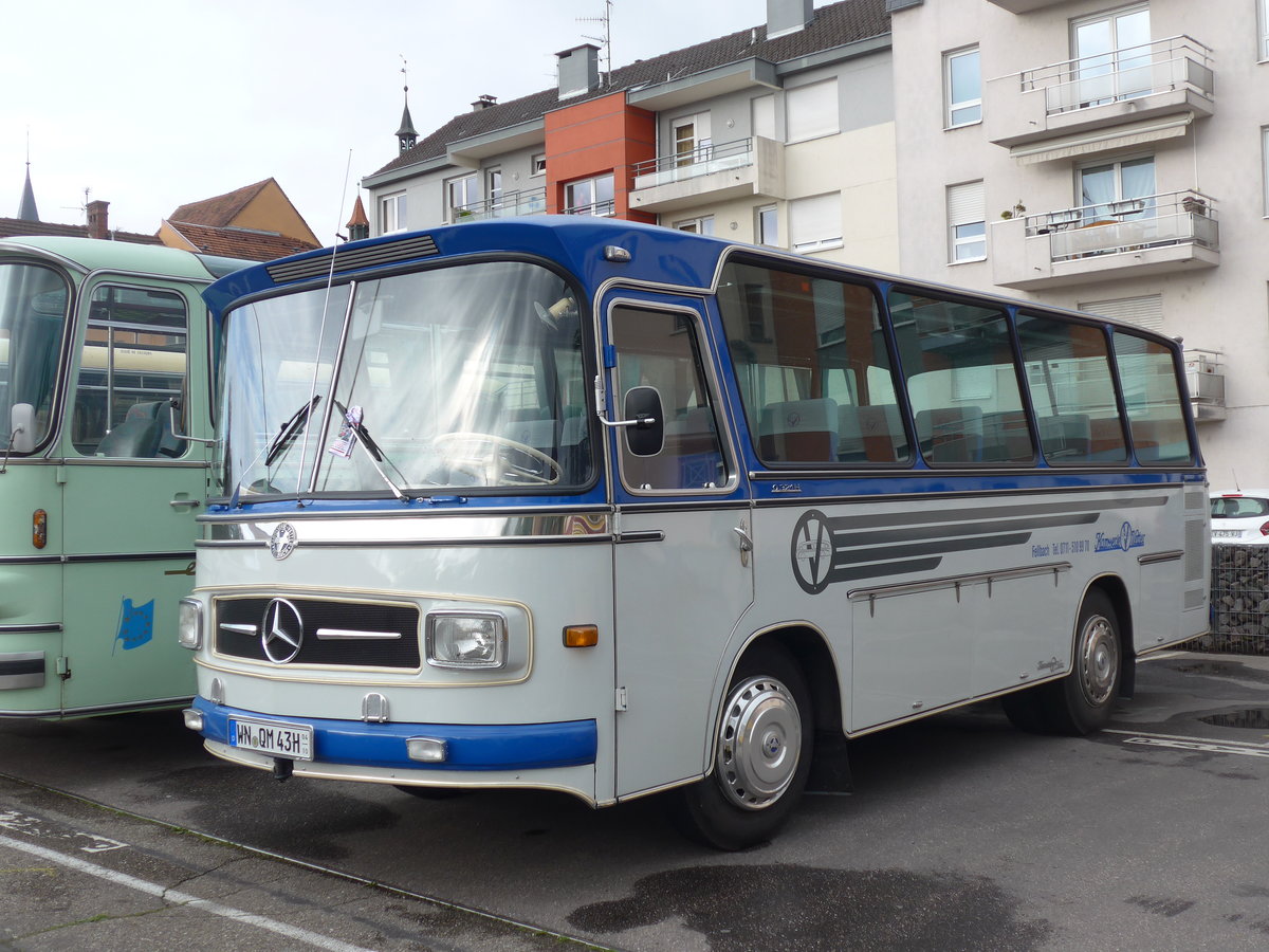 (204'474) - Aus Deutschland: Vetter, Fellbach - WN-QM 43H - Mercedes/Vetter am 28. April 2019 in Haguenau, Parkplatz