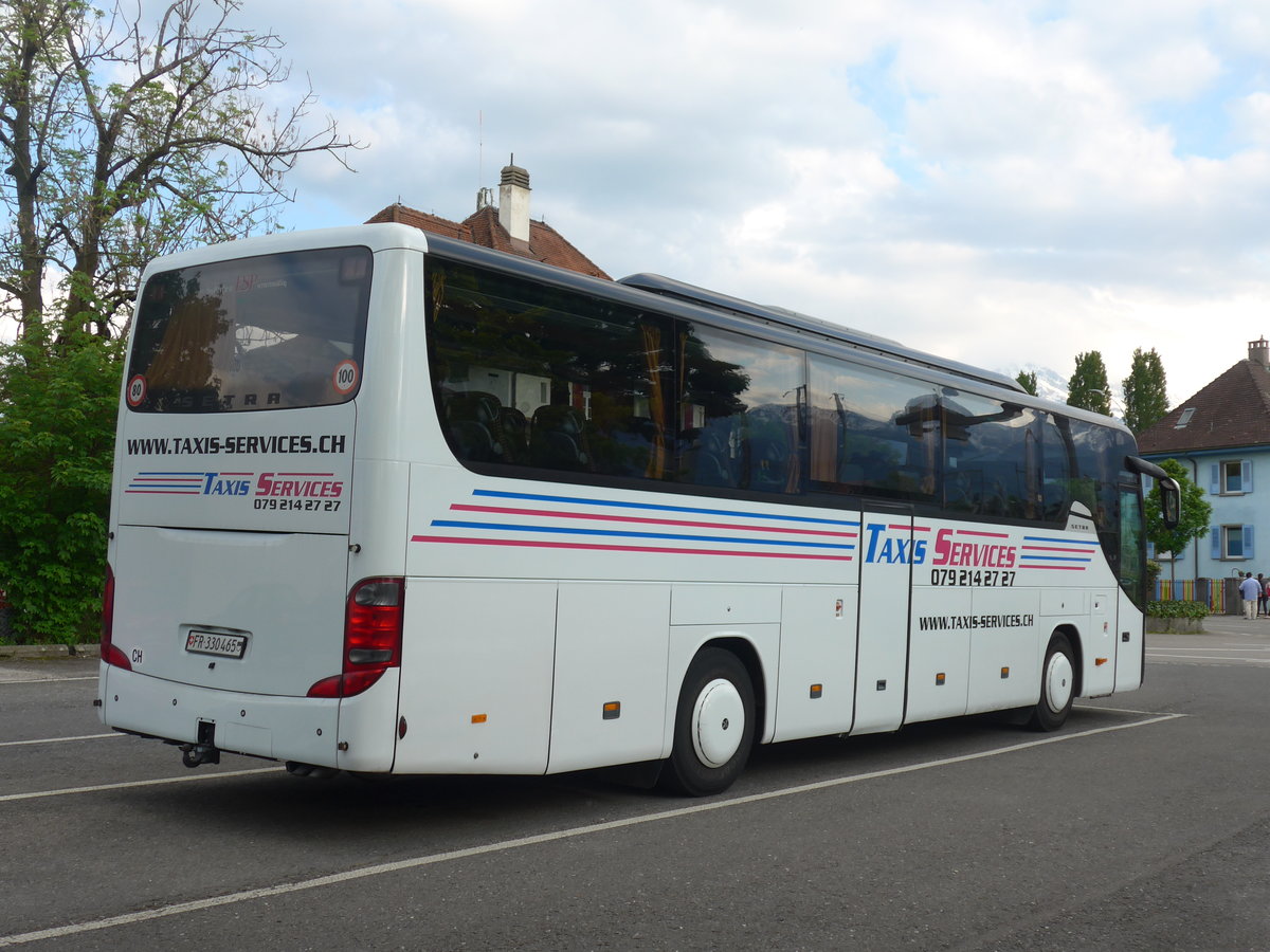 (205'343) - Taxis-Services, Granges-Paccot - FR 330'465 - Setra am 22. Mai 2019 in Thun, Seestrasse