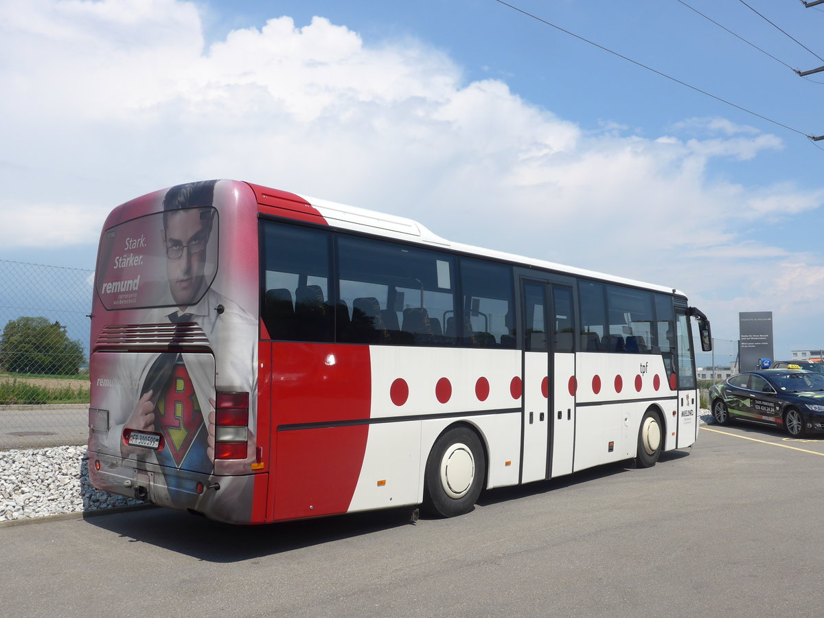 (205'384) - Wieland, Murten - Nr. 29/FR 300'599 - Neoplan (ex Mark, Andeer; ex P 25'166; ex Mark, Andeer) am 25. Mai 2019 in Murten, Garage