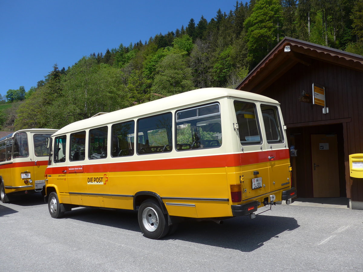 (205'637) - Mller, Ennetmoos - Nr. 6/NW 24'301 - Mercedes (ex Portenier, Adelboden Nr. 6; ex Geiger, Adelboden Nr. 6) am 30. Mai 2019 in Eigenthal, Talboden