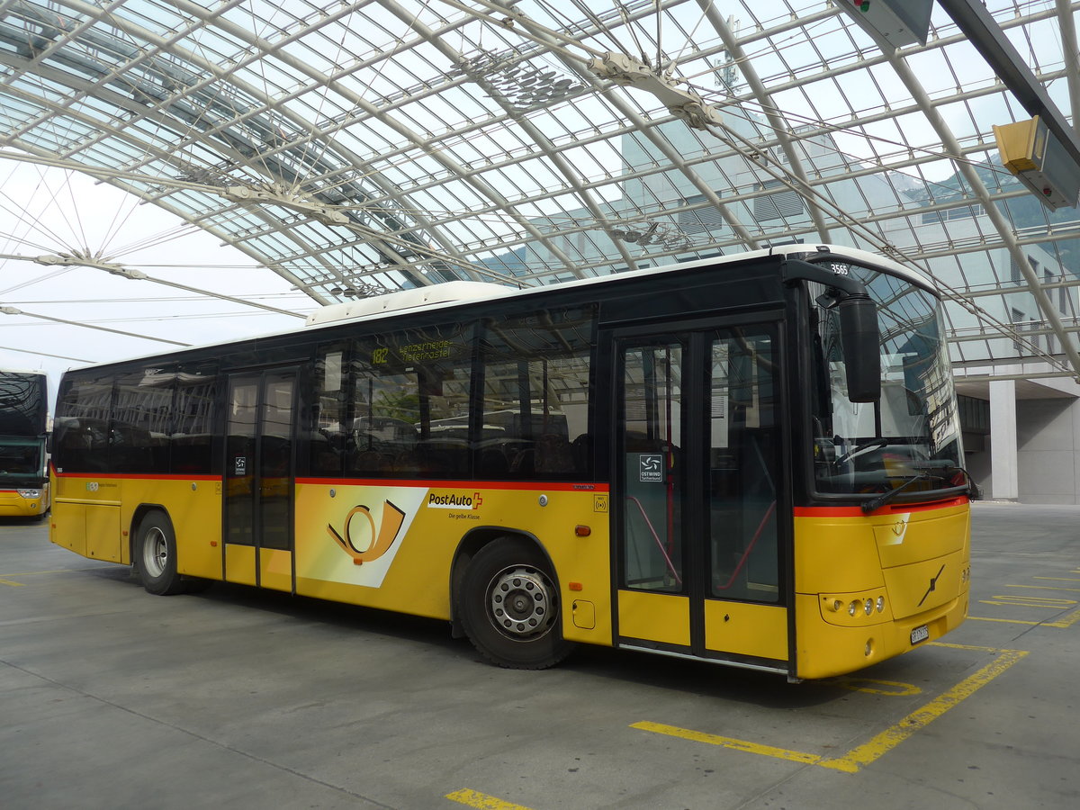 (206'196) - PostAuto Graubnden - GR 176'375 - Volvo (ex PostAuto Ostschweiz; ex Casutt, Gossau; ex PostAuto Ostschweiz) am 9. Juni 2019 in Chur, Postautostation