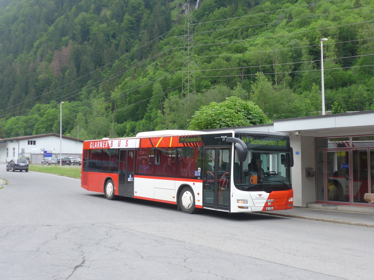 (206'378) - AS Engi - Nr. 4/GL 7704 - MAN am 15. Juni 2019 in Engi, Vorderdorf