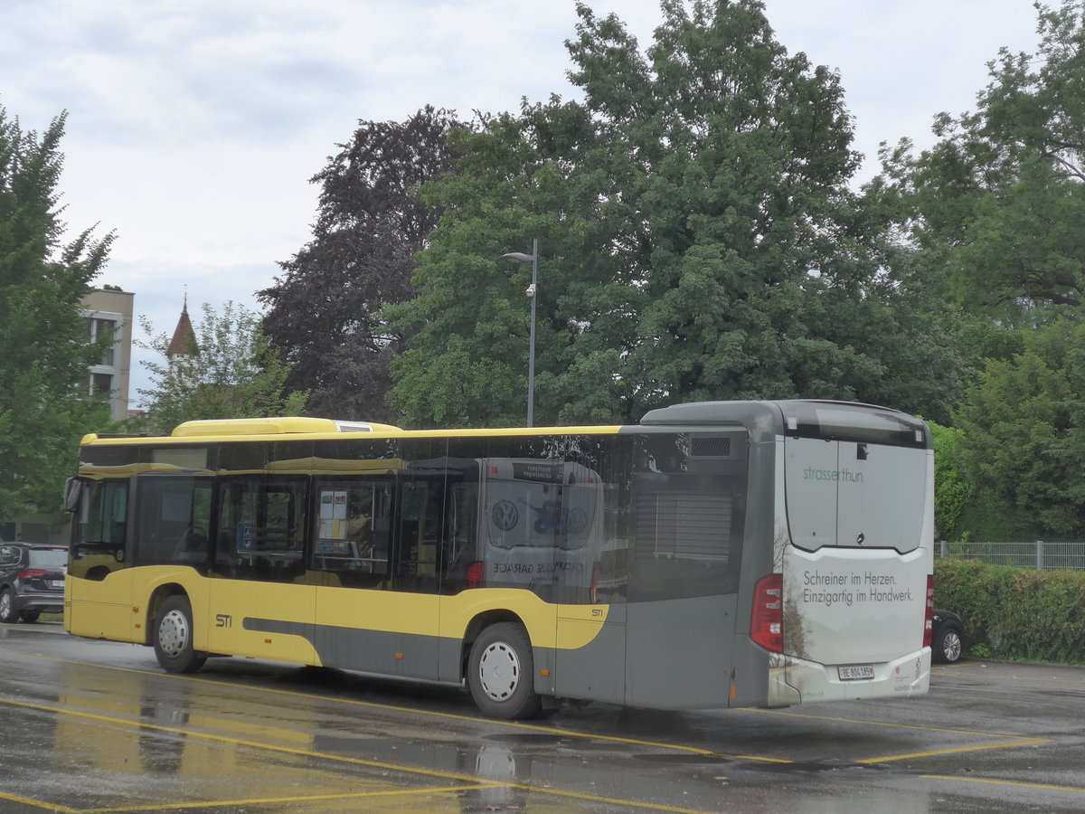 (207'431) - STI Thun - Nr. 185/BE 804'185 - Mercedes am 6. Juli 2019 bei der Schifflndte Thun