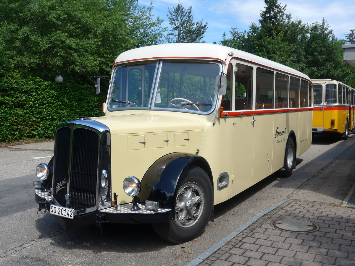 (207'467) - Steiner, Messen - SO 20'142 - Berna/Hess (ex Brtschi, Biberen) am 7. Juli 2019 in Emmenmatt, Moosegg