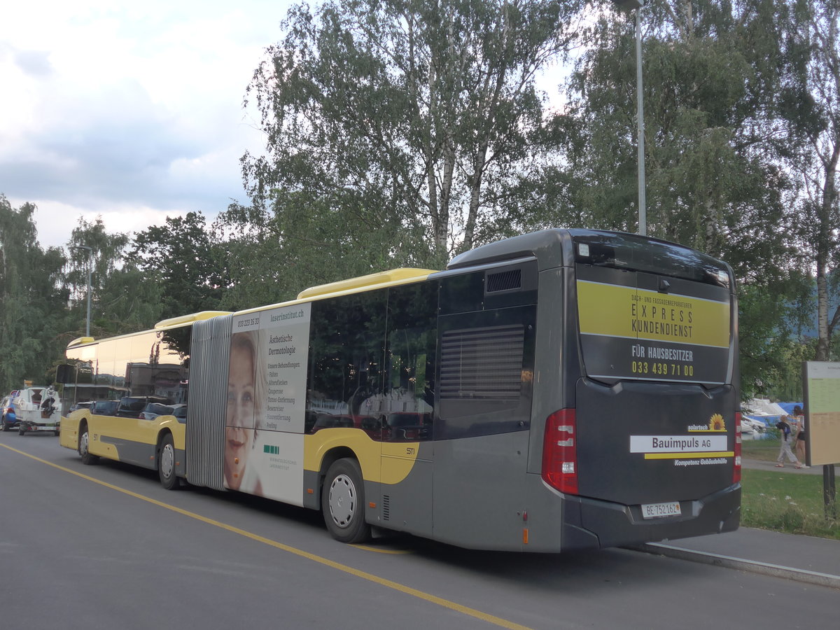 (207'906) - STI Thun - Nr. 162/BE 752'162 - Mercedes am 13. Juli 2019 in Thun, Lachen