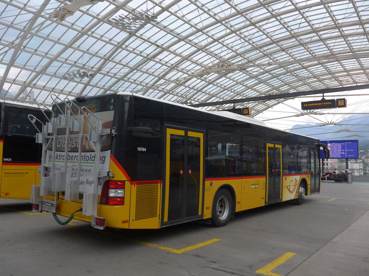 (208'009) - PostAuto Graubnden - GR 168'857 - MAN am 21. Juli 2019 in Chur, Postautostation