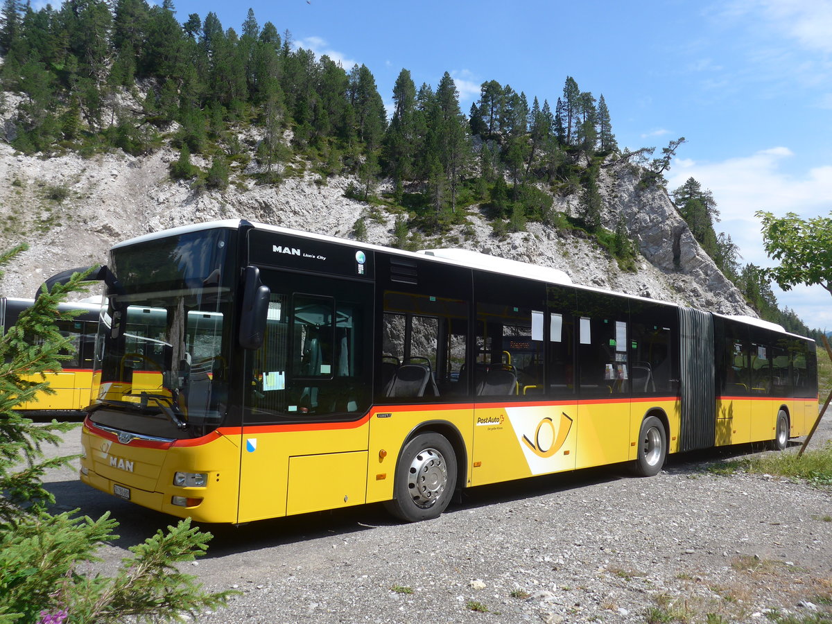 (208'513) - PostAuto Zrich - Nr. 308/ZH 780'689 - MAN am 5. August 2019 in Les Diablerets, Col du Pillon