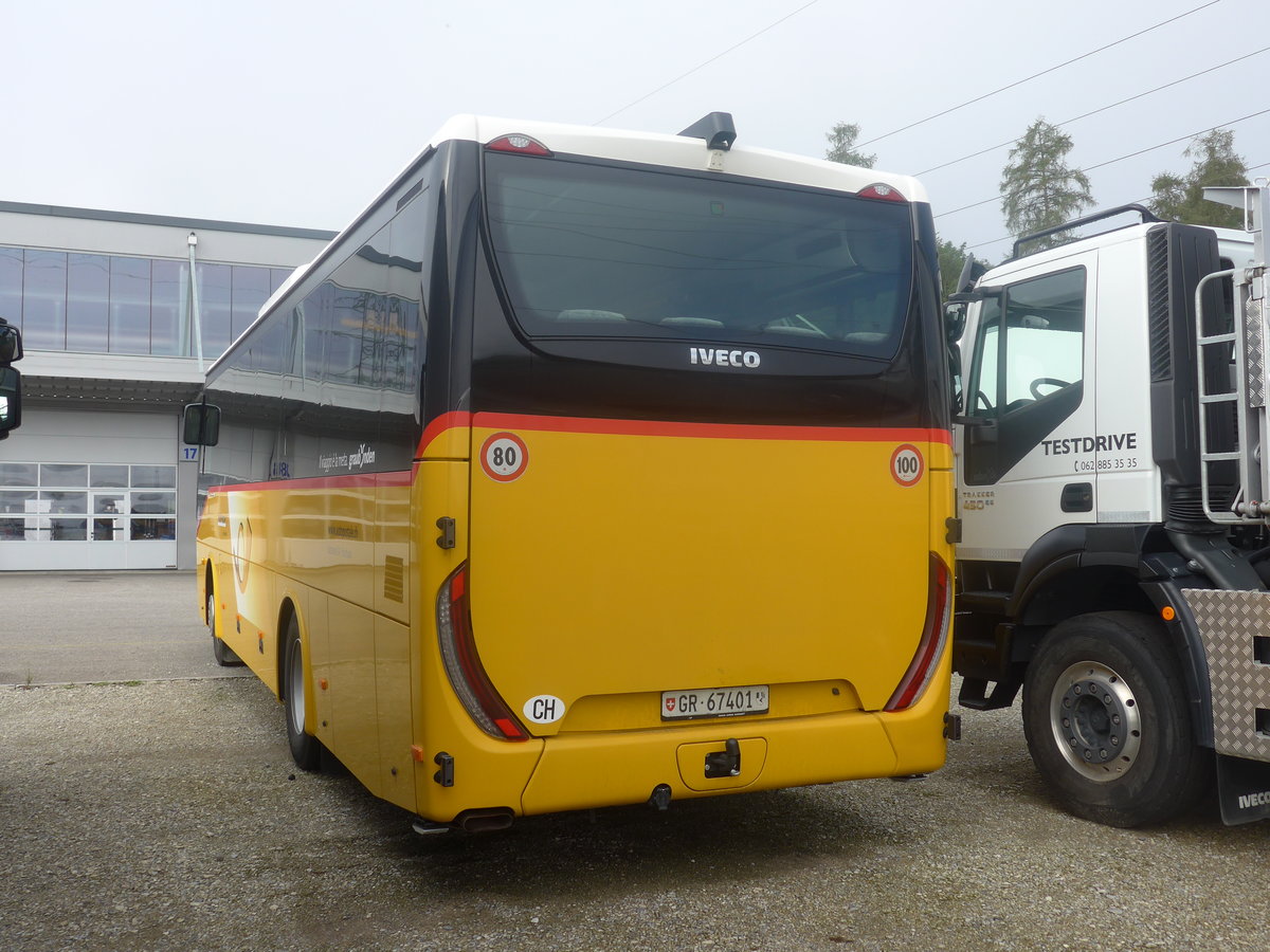 (208'643) - Balzarolo, Poschiavo - GR 67'401 - Iveco am 11. August 2019 in Hendschiken, Iveco