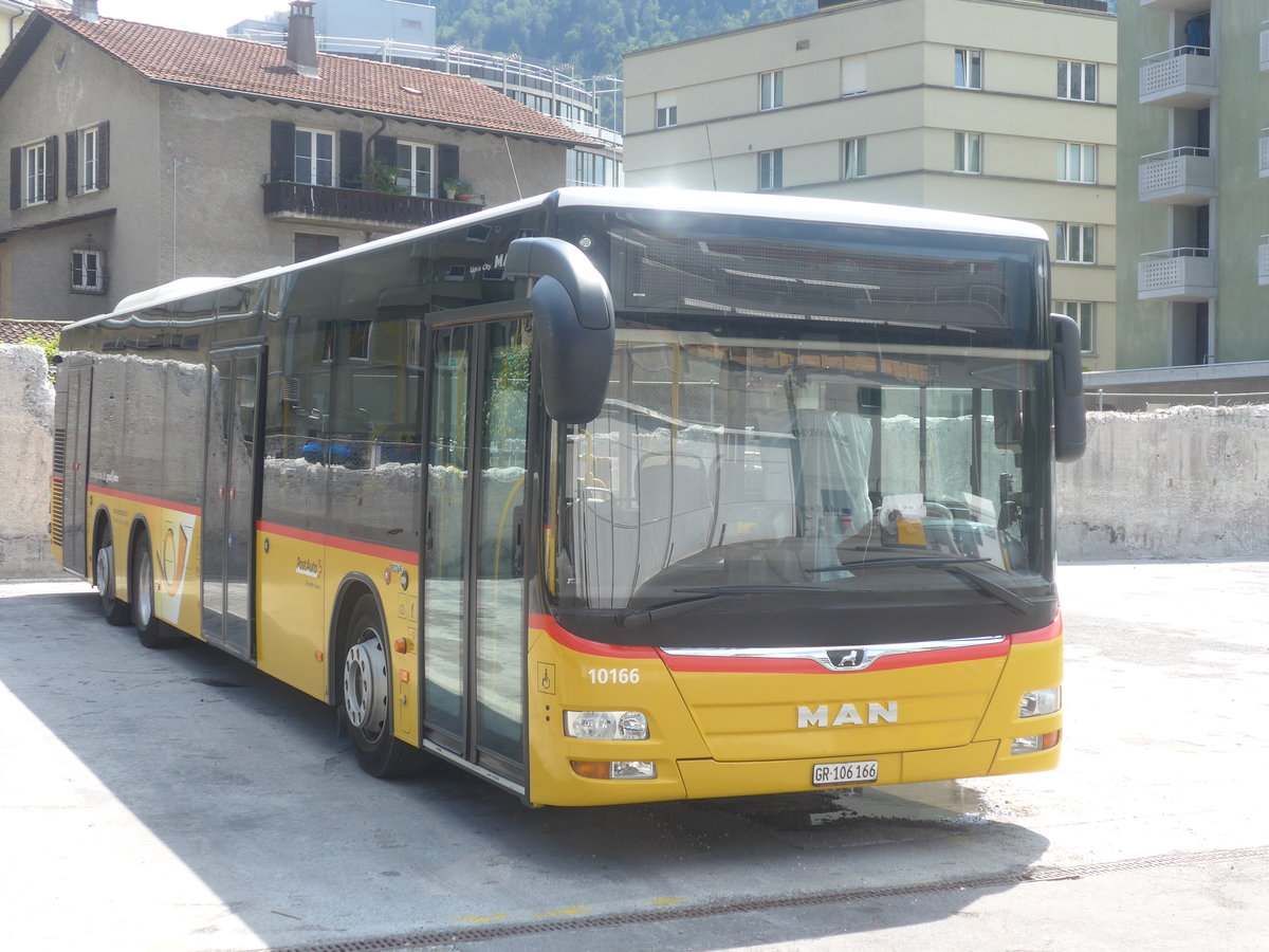 (208'675) - Dnser, Trimmis - GR 106'166 - MAN am 11. August 2019 in Chur, Postgarage