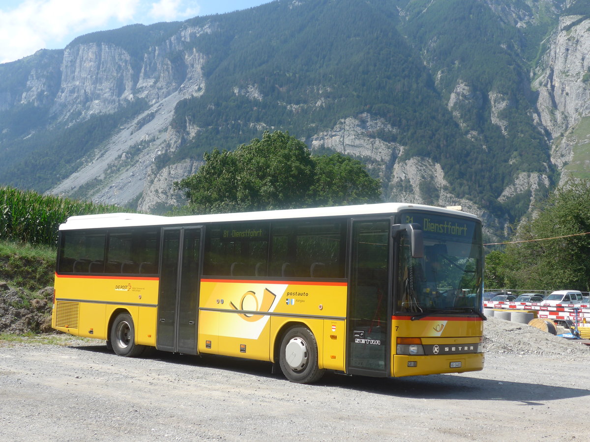 (208'690) - Tschannen, Zofingen - Nr. 7/AG 14'483 - Setra am 11. August 2019 in Chur, Hans Fischer (Einsatz PostAuto)