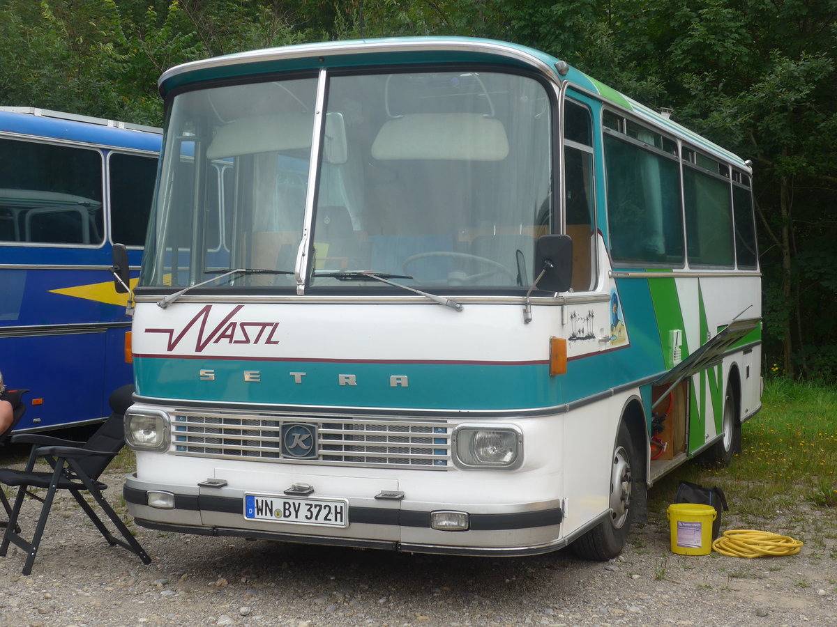 (208'863) - Aus Deutschland: Paulus, Korb - WN-BY 372H - Setra am 17. August 2019 in Atzmnnig, Schutt