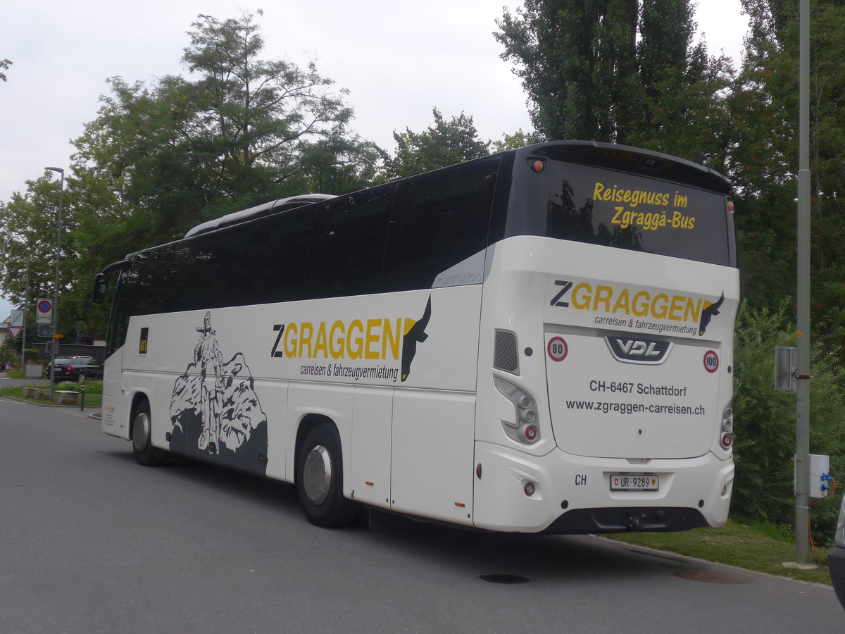 (209'070) - Zgraggen, Schattdorf - UR 9289 - VDL am 23. August 2019 in Thun, Strandbad