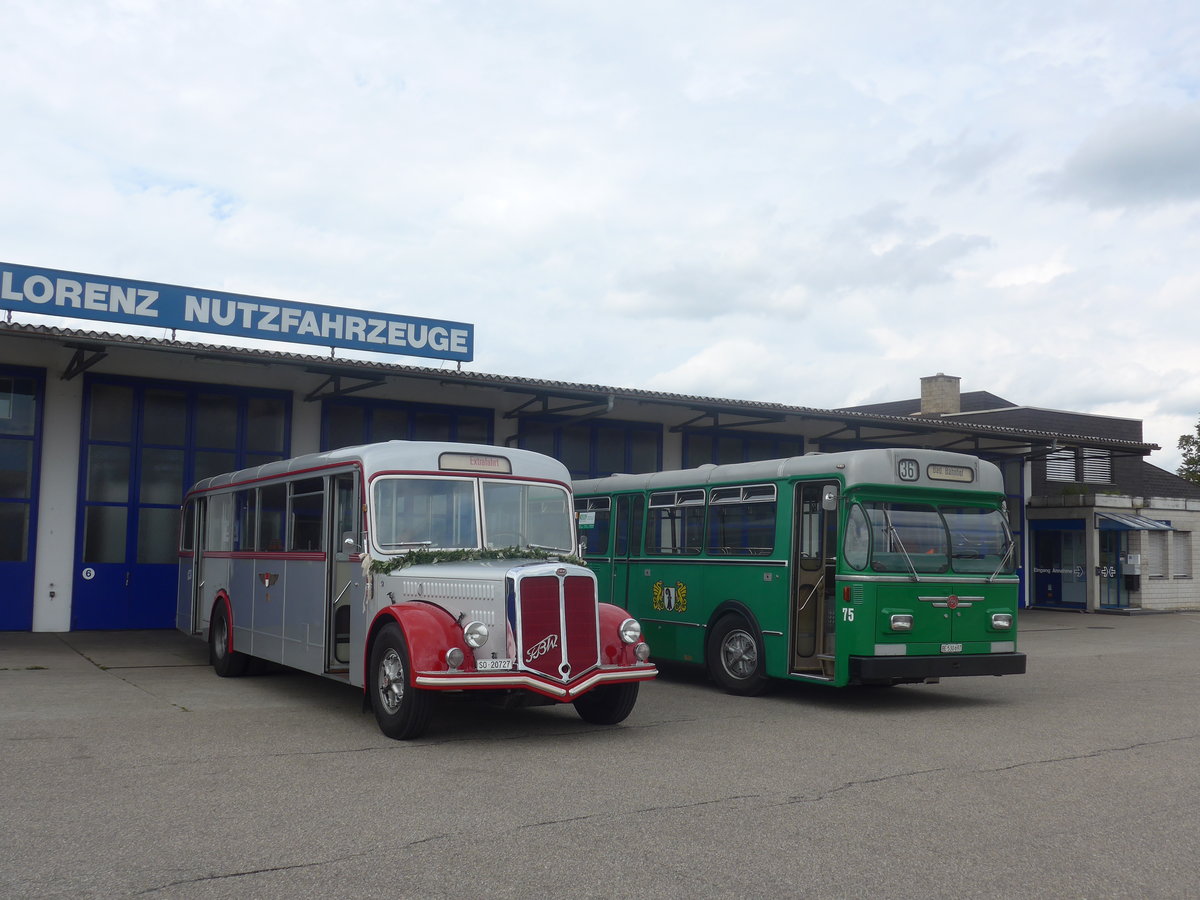 (209'229) - BSU Solothurn - Nr. 11/SO 20'727 - FBW/Hess am 1. September 2019 in Lyssach, Lorenz