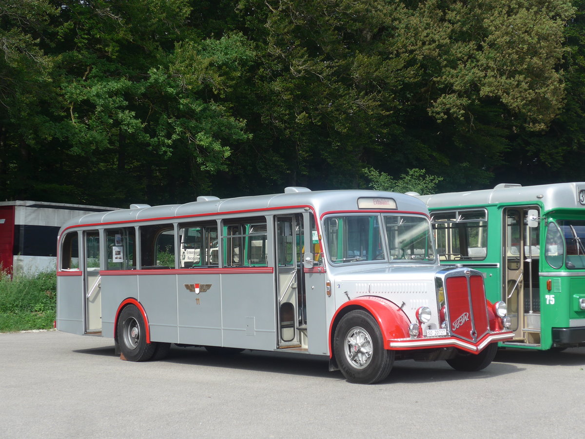 (209'267) - BSU Solothurn - Nr. 11/SO 20'727 - FBW/Hess am 1. September 2019 in Burgdorf, kihof Ziegelgut