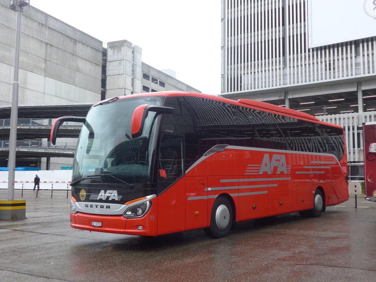 (209'409) - AFA Adelboden - Nr. 15/BE 26'702 - Setra am 8. September 2019 in Zrich, Flughafen