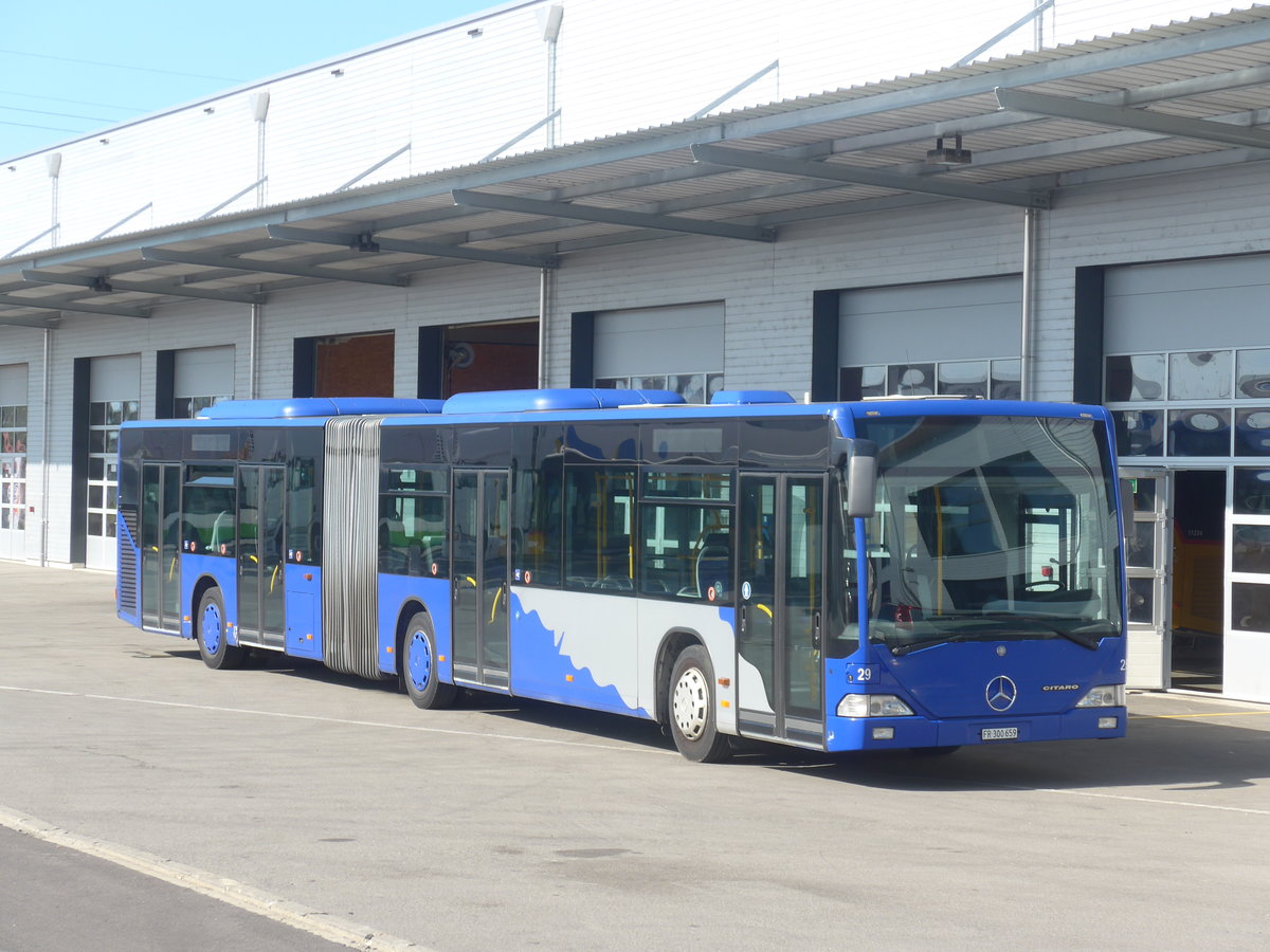 (209'676) - VZO Grningen - Nr. 29/FR 300'659 - Mercedes am 15. September 2019 in Kerzers, Interbus (Einsatz Intertours)