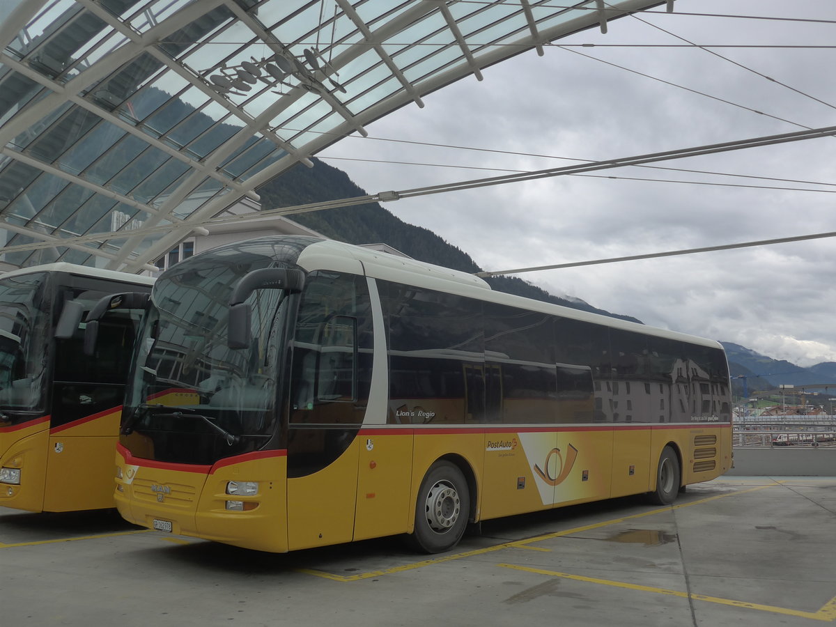 (210'047) - PostAuto Graubnden - GR 162'978 - MAN am 6. Oktober 2019 in Chur, Postautostation